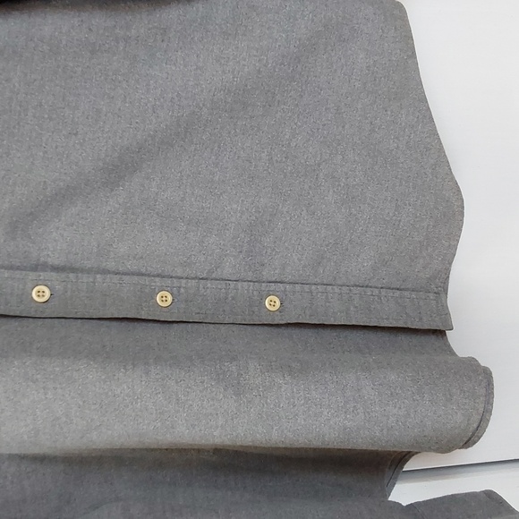 Abercrombie & Fitch Mens Gray Soft Cotton Button Down Shirt Pockets Sz.XXL - Picture 5 of 9